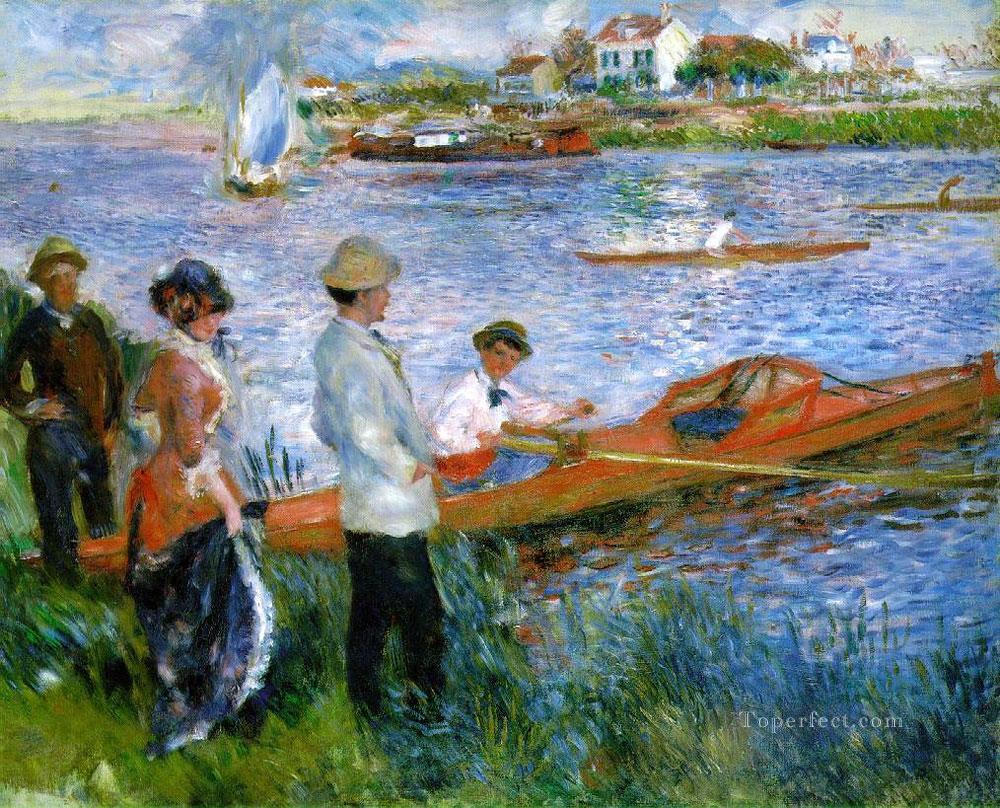 oarsmen at chatou Pierre Auguste Renoir Oil Paintings